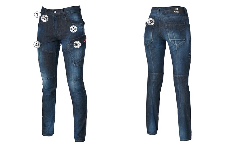 バートル 532 ストレッチデニムカーゴパンツ(男女兼用) 商品詳細・こだわりPOINT