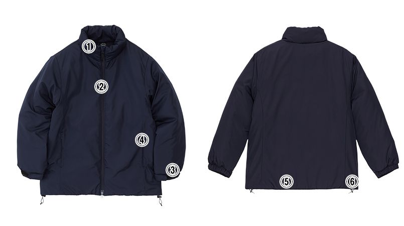 インサレーテッド スタンド ジャケット（中綿入）｜ユニフォームの通販