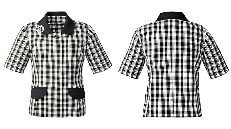 Mary Quant M43381 [春夏用]サマージャケット[チェック柄/ストレッチ