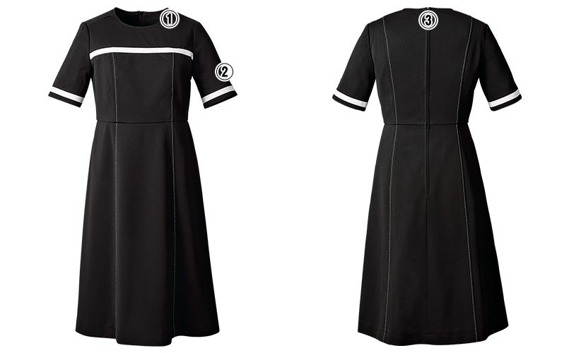 Mary Quant M53411 [通年]ワンピース[ニット/帯電防止]｜ユニフォーム