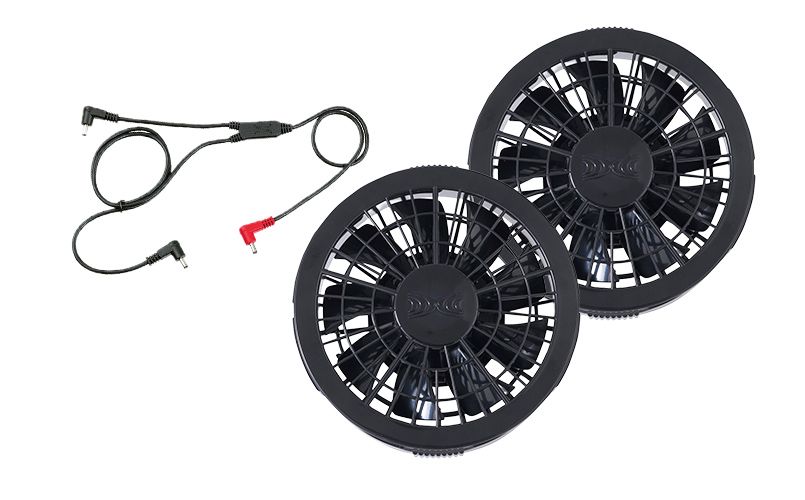 空調服 ファンユニット ケーブル付き 本体 自重堂 RD9280BX[春夏用]空調服 ワンタッチファンケーブルセット