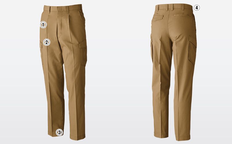 578 桑和 G・GROUND カーゴパンツ 商品詳細・こだわりPOINT
