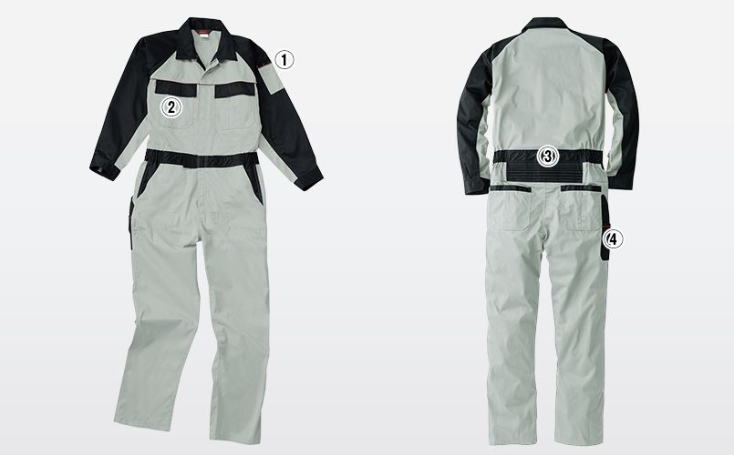 9500 桑和 つなぎ 続服 商品詳細・こだわりPOINT