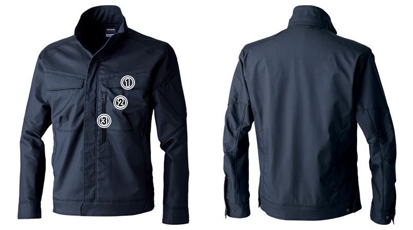 TS DESIGN 5816 [秋冬用]TCNクロスジャケット[男女兼用]｜ユニフォーム