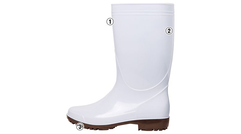 ジーベック 85765 [通年]ショート丈長靴[男女兼用]｜ユニフォームの