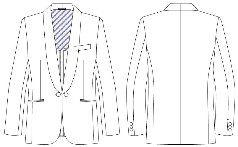 Km チトセ アルベ 共衿タキシード 男性用 飲食店ユニフォームの通販ならユニフォームタウン