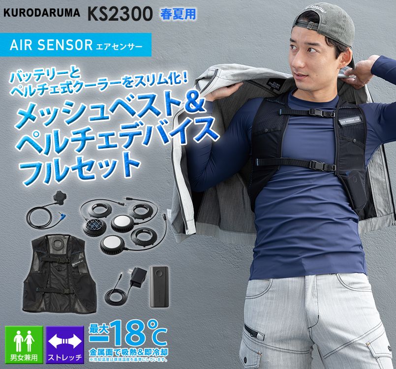 新品未使用　ペルチェベスト　セット L ＋メッシュベストXL Amazon.co.jp: リンクスオブジャパン(LINKS OF JAPAN) 【2025年