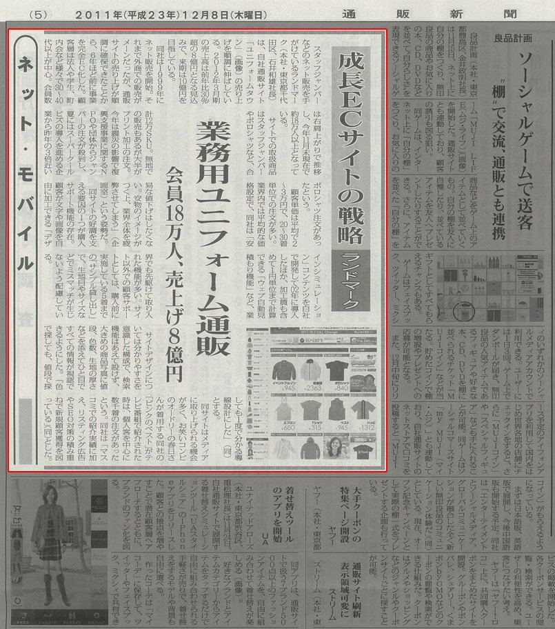 2011年2月8日・通販新聞