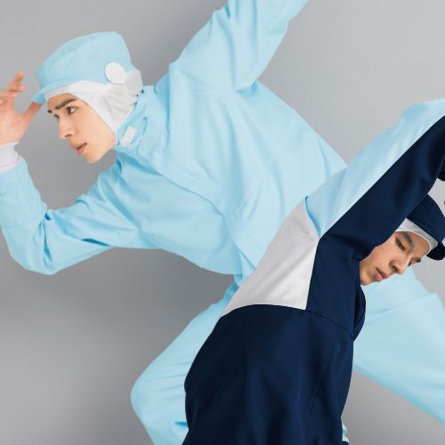 動きやすい白衣