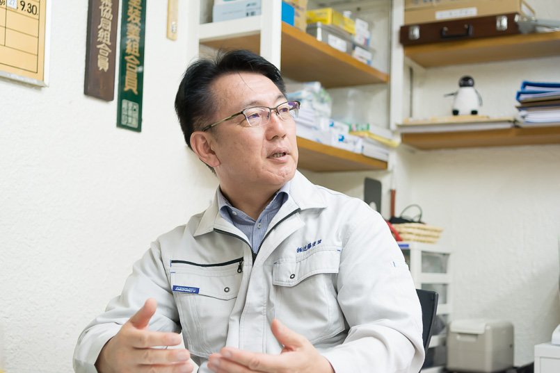 以前は「作業服といえばこんなものだろう」と、思い込んでいましたね