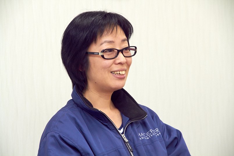 ユニフォーム制作を担当された、株式会社ハセッパー技研の経営企画室室長諏訪部様