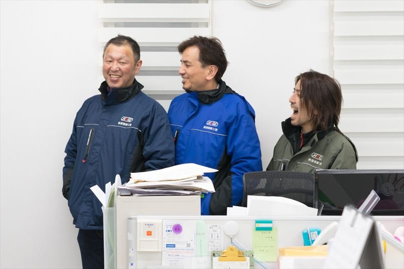 有限会社萩原溶接工業のみなさん