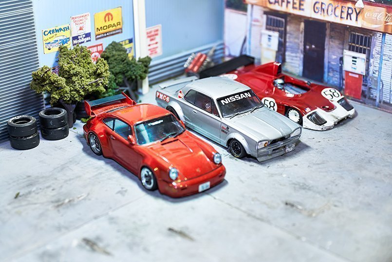 1/32スケールは憧れの車のミニチュア版としてコレクション