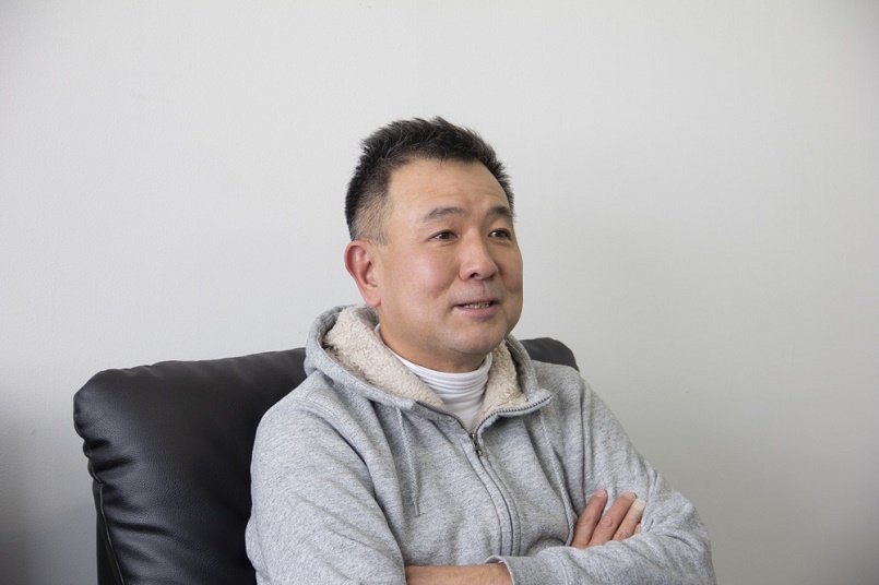 お話を聞いた日和運輸倉庫株式会社、代表取締役の佐藤様