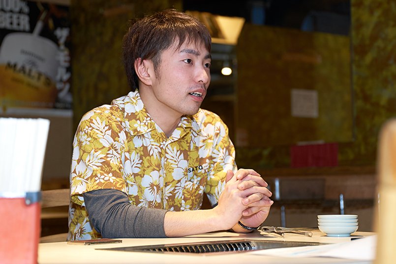 お話を聞いた、カルネステーション浅草店の店長佐藤様