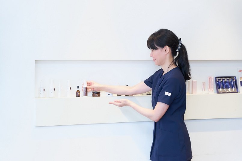 ちょっとしたお肌の悩みでも、お気軽にご相談くださいね